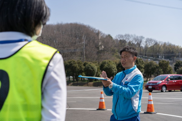 指導をしている様子