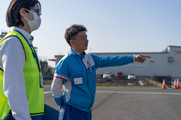 指導をしている様子